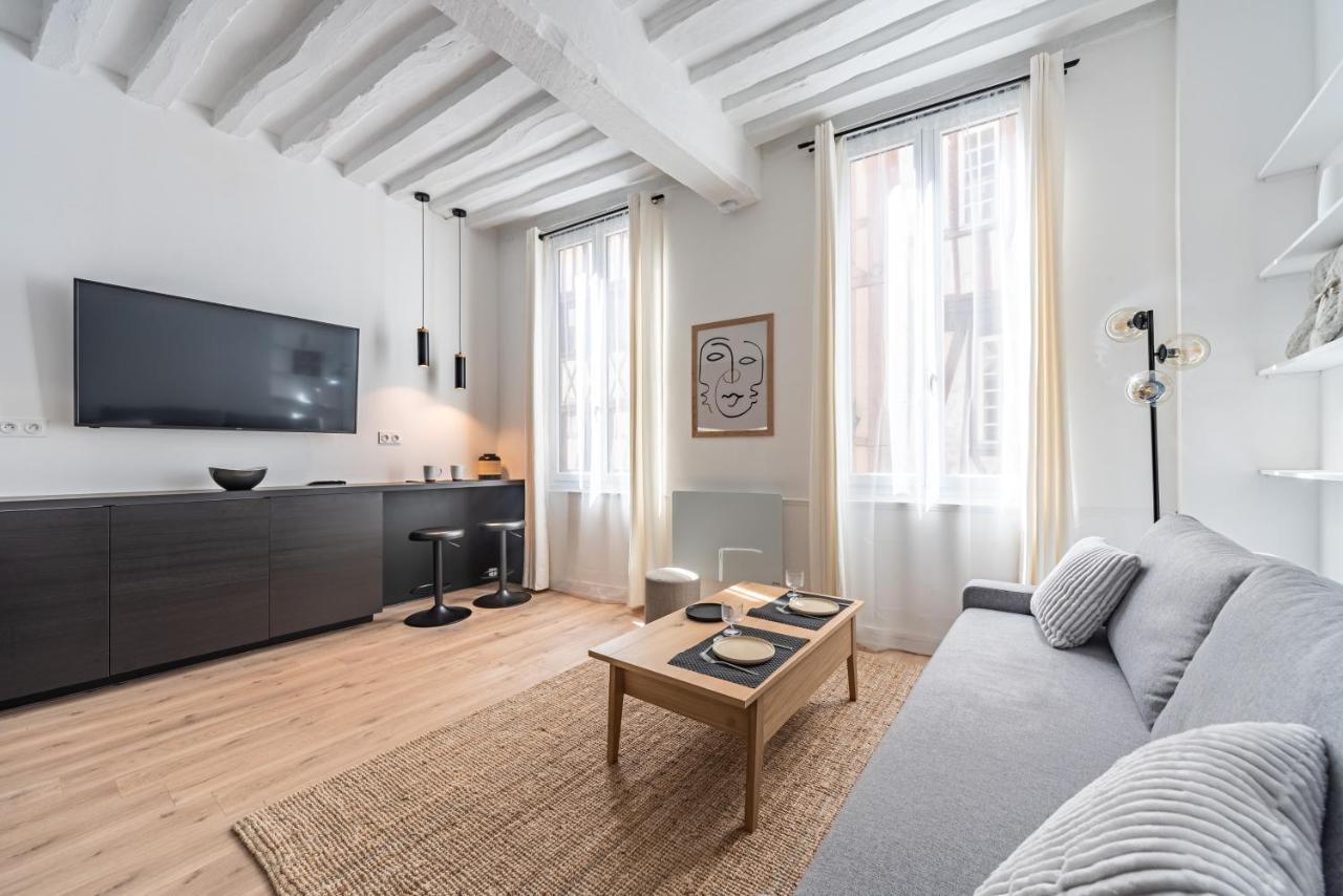 Le Vicomte De Rouen - Logement Centre - 149 아파트 외부 사진